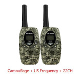 2 pcs RT628 Kids Retevis Walkie Talkie Transceiver UHF Frequency Portable 0.5W 446MHz LCD Display