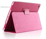 For Apple ipad 2 3 4 Case Auto Sleep /Wake Up Flip Litchi PU Leather Cover For New ipad 2 ipad 4