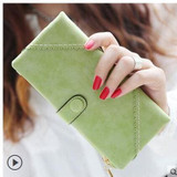 Nubuck Leather Women Wallets Female Fashion Zipper Small Wallet Women Short Coin Purse Holders Retro