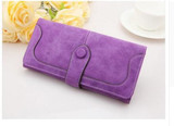 Nubuck Leather Women Wallets Female Fashion Zipper Small Wallet Women Short Coin Purse Holders Retro