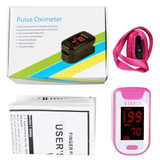 ELERA Digital Oximetro De Dedo With Case Pulse Oximeter Blood Saturometro Monitor SPO2 PR Oximetro