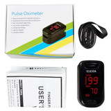 ELERA Digital Oximetro De Dedo With Case Pulse Oximeter Blood Saturometro Monitor SPO2 PR Oximetro