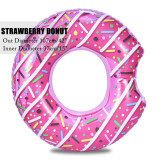 DMAR 107cm 42inch Inflatable Donut Swimming Ring Giant Pool Float Water Toys Inflatable Mattress For