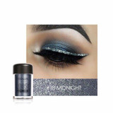FOCALLURE 18 Colors Glitter Eyeshadow Powder Waterproof Loose Shimmer Eyeshadow Pigment Powder 3D
