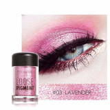 FOCALLURE 18 Colors Glitter Eyeshadow Powder Waterproof Loose Shimmer Eyeshadow Pigment Powder 3D