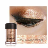FOCALLURE 18 Colors Glitter Eyeshadow Powder Waterproof Loose Shimmer Eyeshadow Pigment Powder 3D