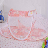 3 Colors Portable Baby Bed Crib Folding Mosquito Net Cushion Mattress Summer Baby Infants Mosquito