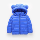 BEEBILLY Girls Winter Jackets Boys Cartoon Style Girl Fashion Outerwear Baby Girls Clothes Hooded