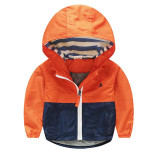 Kids Toddler Boys Jacket Coat Spring Autumn Hooded Windbreaker For Children Outerwear Minnie Baby