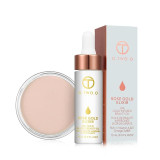 O.TWO.O 2pcs/set Make Up set Concealer Cream Primer+Make Up Oil 24k Rose Gold Elixir Skin For Face
