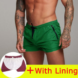 2019 Summer Swimwear Men Swimsuit Swimming Trunks Boxer Short Sexy Mens Swim Briefs Beach Shorts Surf Board mayo Wear sunga Suit