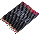 12Colors/Set Waterproof Lip Liner Pencil Brand New Professional Long Lasting Moisturizing Lipliner