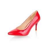 MORAZORA Big Size 34-45 2018 New Fashion high heels women pumps thin heel classic white red nede