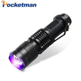 E17 LED Flashlight zoom torch waterproof flashlights XM-L T6 Q5 3800LM 3mode 5mode led Zoomable