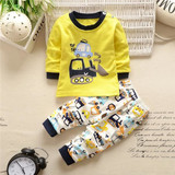 2017 baby boys clothes newborn baby girls cartoon clothing Autumn winter cartoon cotton shirt baby