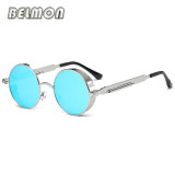 Steampunk Goggles Sunglasses Men Women Luxury Brand Round Sun Glasses For Ladies Retro Circle