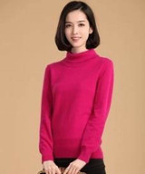 Autumn winter cashmere sweater female pullover high collar  turtleneck sweater women solid
