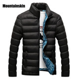 Mountainskin Winter Men Jacket 2017 Brand Casual Mens Jackets And Coats Thick Parka Men Outwear 4XL
