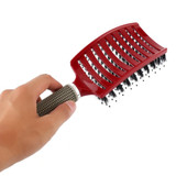 Hair Scalp Massage Comb Bristle & Nylon Hairbrush for Salon Hairdressing Styling Tools