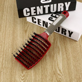 Hair Scalp Massage Comb Bristle & Nylon Hairbrush for Salon Hairdressing Styling Tools