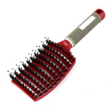 Hair Scalp Massage Comb Bristle & Nylon Hairbrush for Salon Hairdressing Styling Tools