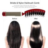 Hair Scalp Massage Comb Bristle & Nylon Hairbrush for Salon Hairdressing Styling Tools