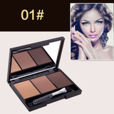 Cosmetic Matte Eye Shadow 3 Colors Make Up Set Cosmetic Matte Eye Shadow 3 Colors Make Up Set