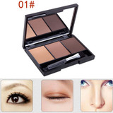 Cosmetic Matte Eye Shadow 3 Colors Make Up Set Cosmetic Matte Eye Shadow 3 Colors Make Up Set
