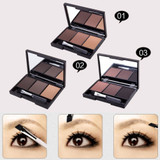 Cosmetic Matte Eye Shadow 3 Colors Make Up Set Cosmetic Matte Eye Shadow 3 Colors Make Up Set