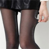 VenusFox Women Sexy Charming Shiny Pantyhose Glitter Stockings Thin Tights