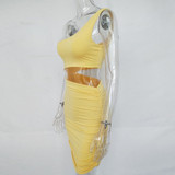 VenusFox Sexy Strapless Off Shoulder Sexy Bodycon Bandage Dress