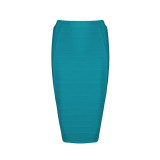 VenusFox Sexy Striped Knee-Length Pencil Bodycon Skirt VenusFox Sexy Striped Knee-Length Pencil Bodycon Skirt