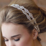 Wedding Headdress Floral Elegant Hair Pearl Hairpin Hair Accessories for Bride Crystal Crown Wedding Headdress Floral Elegant Hair Pearl Hairpin Hair Accessories for Bride Crystal Crown