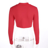 VenusFox Women Turtleneck Rome Letter Printed Long Sleeve Sweatshirt