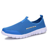 Men Shoes 2017 Summer Shoes Light Comfortable Men Casual Shoes Mesh Breathable Loafers Footwear Plus