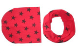 Moeble Baby Spring Hat Set Kids Girls Boys Winter Star Knit Hat Beanie Scarf Infant Hats Set Child