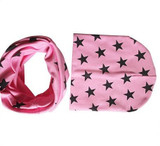 Moeble Baby Spring Hat Set Kids Girls Boys Winter Star Knit Hat Beanie Scarf Infant Hats Set Child