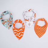 Muslin life 20 styles 4pcs/lot bibs burp cloth print Arrow wave triangle baby bibs cotton bandana