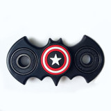 New Fidget Spinner Batman Shape Fidget Toy EDC Captain Hand Finger Spinner Relieve Stress Austism
