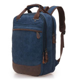 Factory direct foreign trade trend of casual canvas bag man bag computer backpack student leisure
