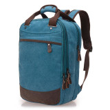 Factory direct foreign trade trend of casual canvas bag man bag computer backpack student leisure
