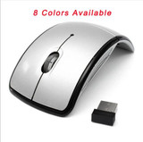 Foldable 2.4GHz Wireless Mouse mouse for the PC computer mouse Foldable Folding Mouse/Mice + USB 2.0