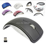 Foldable 2.4GHz Wireless Mouse mouse for the PC computer mouse Foldable Folding Mouse/Mice + USB 2.0