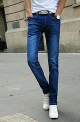 2017 New Fashion Men's Casual Stretch Skinny Jeans Trousers Tight Pants Solid Colors 2017 New Fashion Men's Casual Stretch Skinny Jeans Trousers Tight Pants Solid Colors