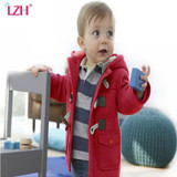 LZH Baby Boys Jacket 2017 Autumn Winter Jacket For Boys Coats Children Warm Hooded Outerwear Coat