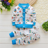 BibiCola Children winter baby girls boys Christmas clothing set kids thick warm clothes set infant