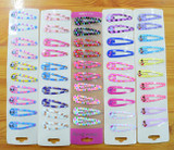 30Pcs/lot Cartoon Printing BB Clips Girls' Hairpin Kids Hair Clips Children Hair Accessories