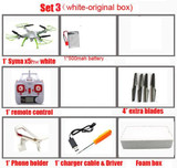 Syma X5HW  FPV RC Quadcopter Drone with Camera WIFI RC Quadcopter with FPV Camera  Real Time RC