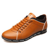 Fashion Big Size Genuine Leather Men Shoes, High Quality Men Casual Shoes, Brand Shoes Men