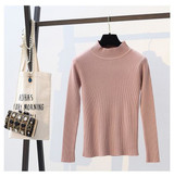 2018 Autumn Winter Women Pullovers Sweater Knitted Elasticity Casual Jumper Fashion Slim Turtleneck 2018 Autumn Winter Women Pullovers Sweater Knitted Elasticity Casual Jumper Fashion Slim Turtleneck